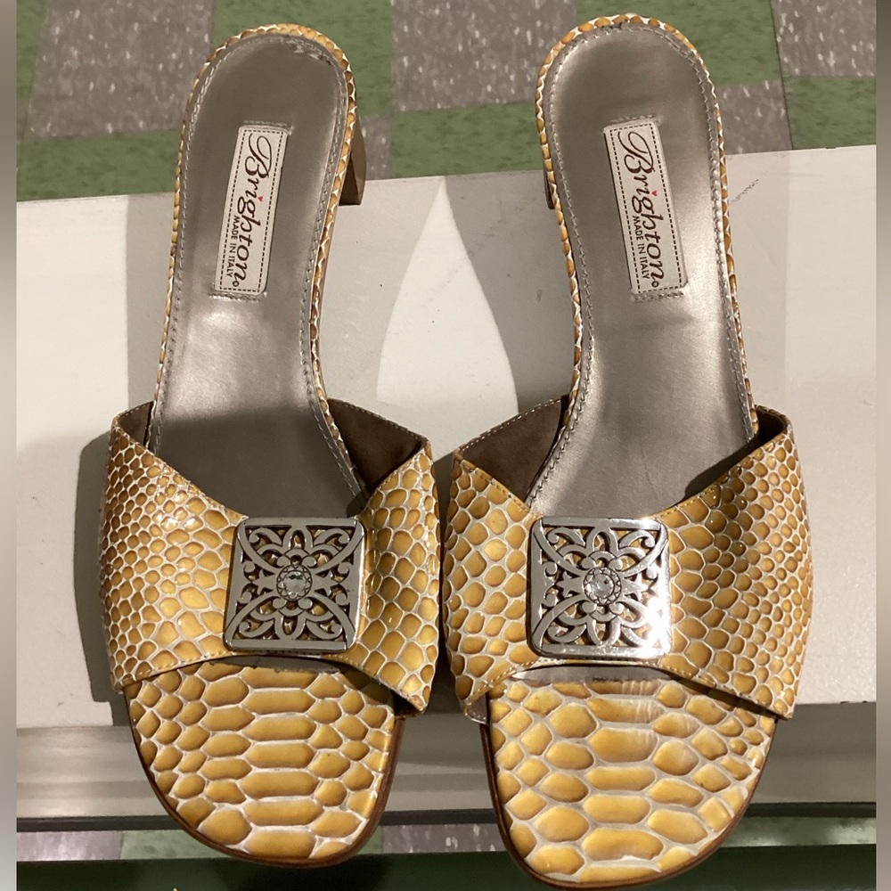 Brighton Snake Patterned Luxury Sandals -8M